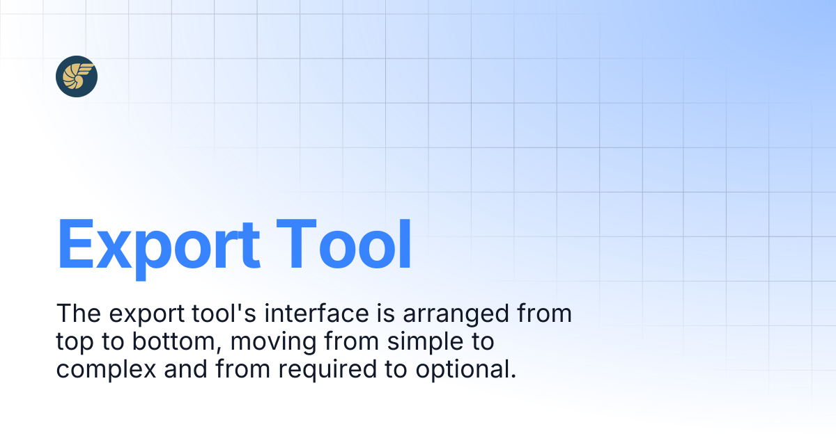 Export Tool | NemoPuppet Documentation